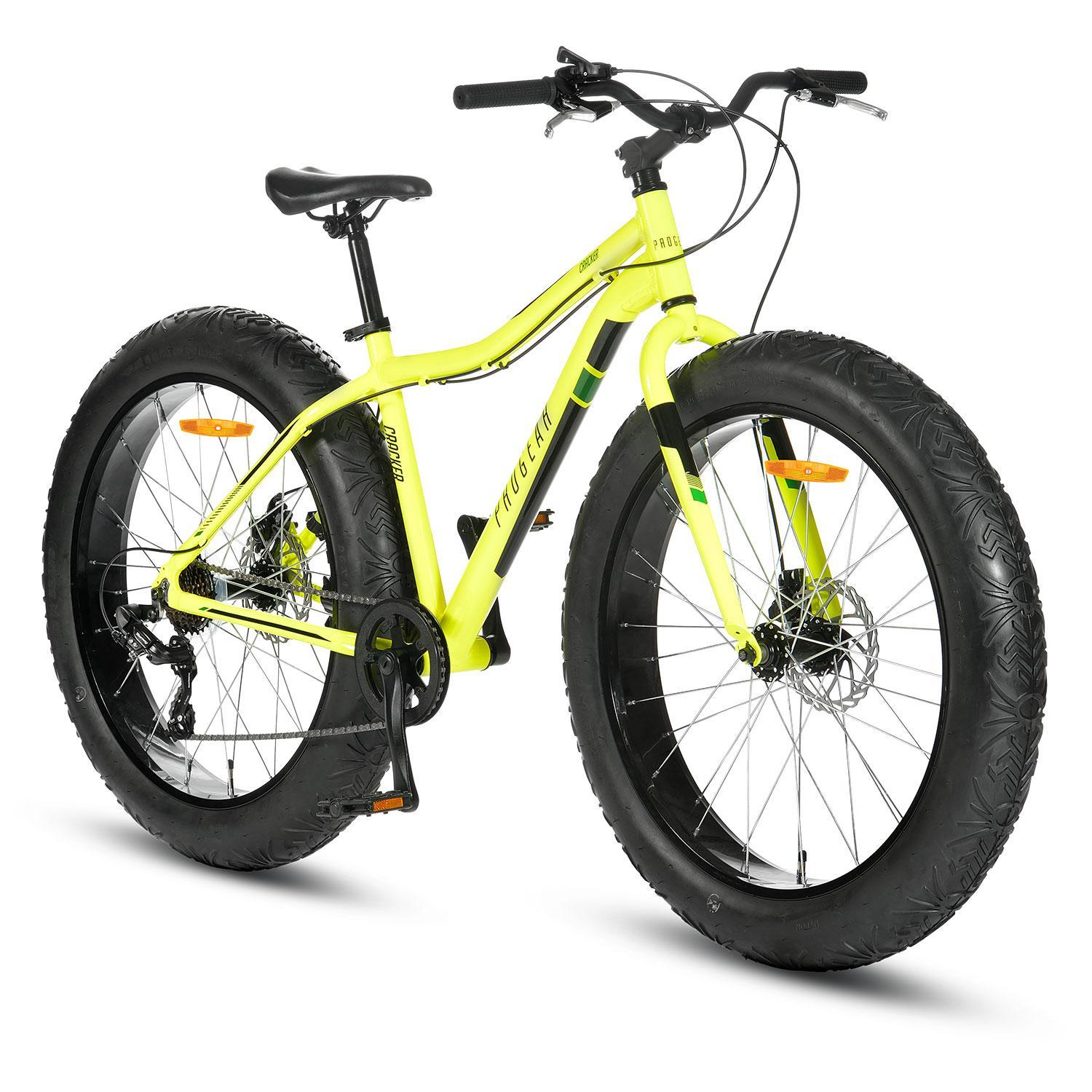 Progear Cracker Fat Tyre Bike 26*17" - Lime Green