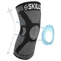 Skills Professional Knee Brace, Knee Compression Sleeve Support for Men Women Medical Grade, Meniscus Tear, Arthritis, Joint Pain Relief