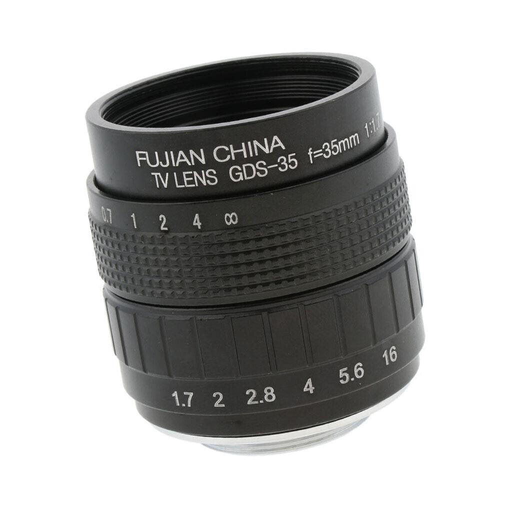 35mm F/1.7 APS-C Manual Fixed Prime Lens for Pentax Panasonic Digital Camera