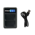 LCD USB Dual Battery Charger for Sony NP-FZ100 ILCE-9 A7RIII A7III a7RM3