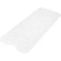 Extra Long Bath Mat 39 x 16 Inch Non-Slip Traction Mat for Tubs Showers-Clear