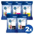 10 Pack Brother LC-3339XL LC3339XL Original High Yield Ink Cartridge Combo [4BK, 2C, 2M, 2Y]