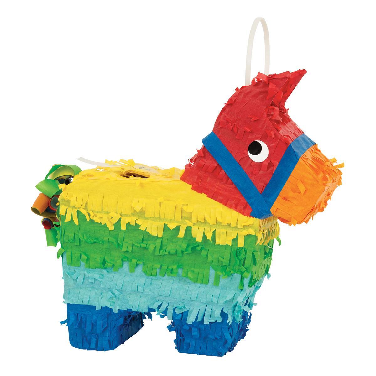 Mini Donkey Festive Birthday Party Pinata Pinyata Game Toys Treat Lollies Box