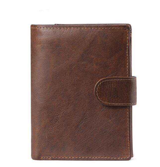 Men's Wallet Multi-Card Casual Vintage Pu Leather Wallet Large Capacity Clutch Coin Purse