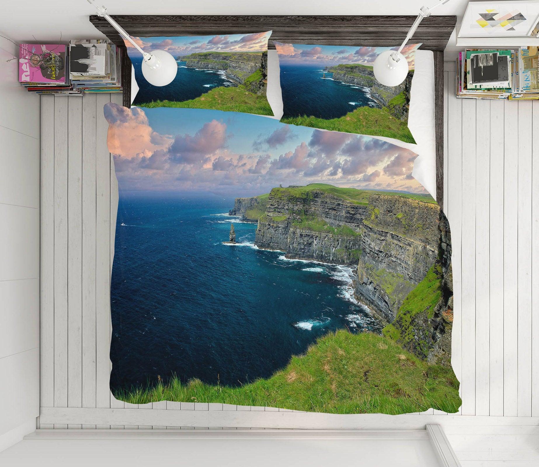 3D Ocean Rock 8689 Kathy Barefield Quilt Cover Set Bedding Set Pillowcases 3D Bed Pillowcases Quilt Duvet cover