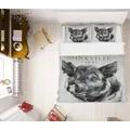 3D Farm Pig 2034 Debi Coules Quilt Cover Set Bedding Set Pillowcases 3D Bed Pillowcases Quilt Duvet cover