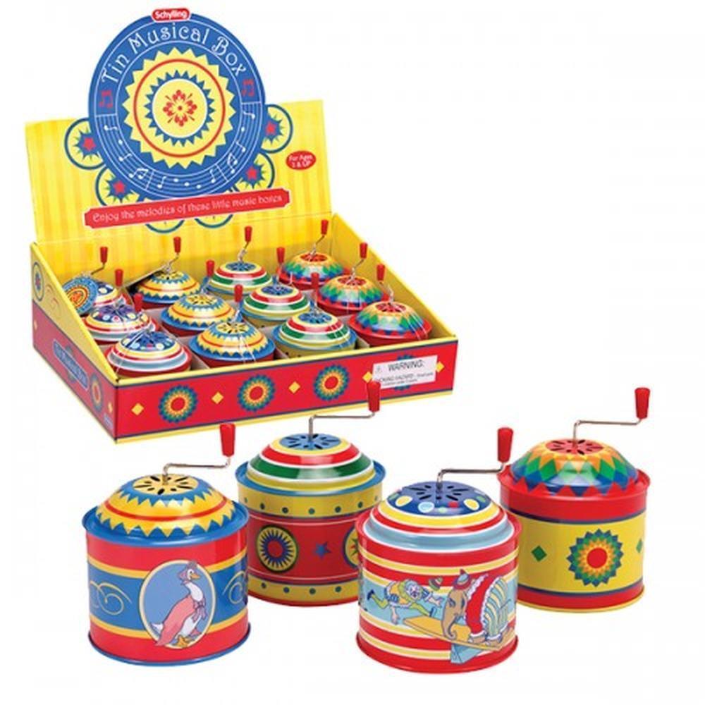 Schylling - Tin Music Boxes 1 Pack