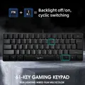 Gaming Mini Keyboard RGB Backlit Rainbow Backlit for Gamers PC Laptops