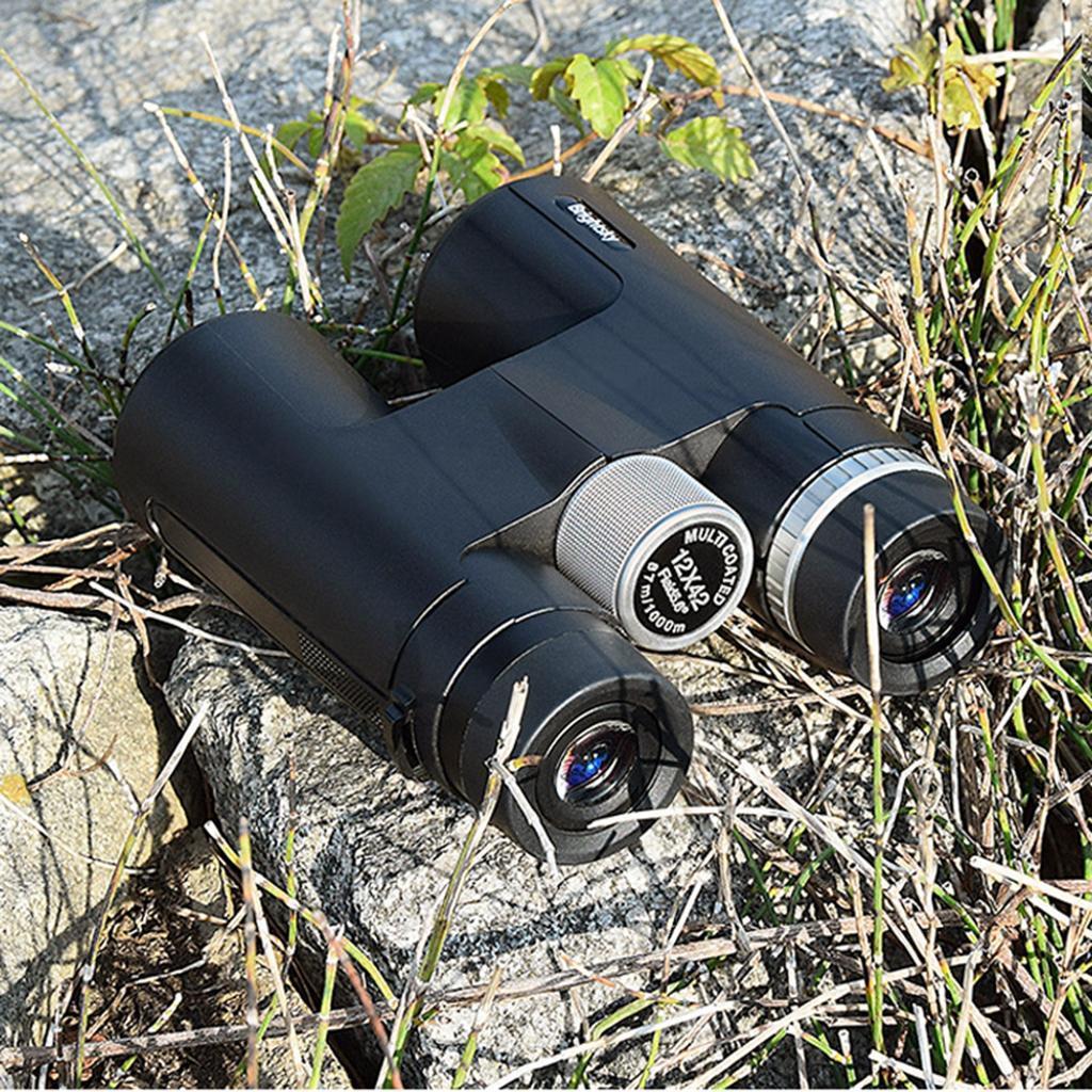 Professional 12X42 Zoom Portable Binoculars Telescope Waterproof Hunting