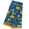 West Coast Eagles AFL Team Cotton Tea Hand Towel