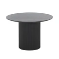 TULLY Round Coffee Table 80cm - Black
