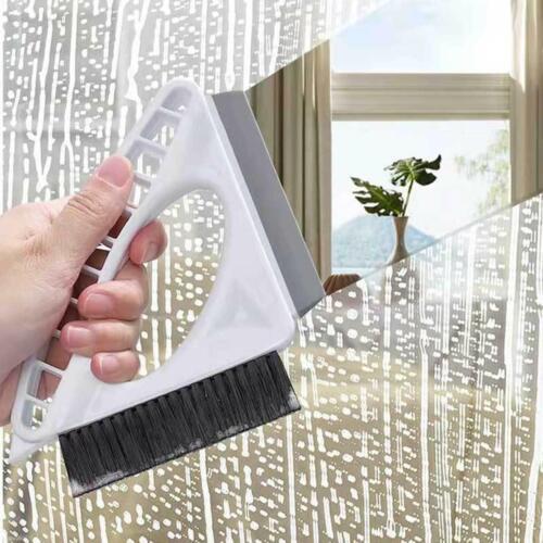 Cleaning Brush Window Scraper 2 in 1 for Cleaning Stoves, Tabletops, Sinks