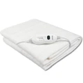 Heller HEBSF2 Single Bed Washable Fitted Electric Blanket 91x193cm w/Remote WHT