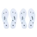 Acupuncture Soles - Two Pair - Massage Insole Holistic Healing Method Through Reflex Points Of The Sole