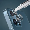 for iPhone 13 Mini/ 13/ 13 Pro/ 13 Pro Max Metal Back Camera Lens Protector Aluminum Alloy Ring Film
