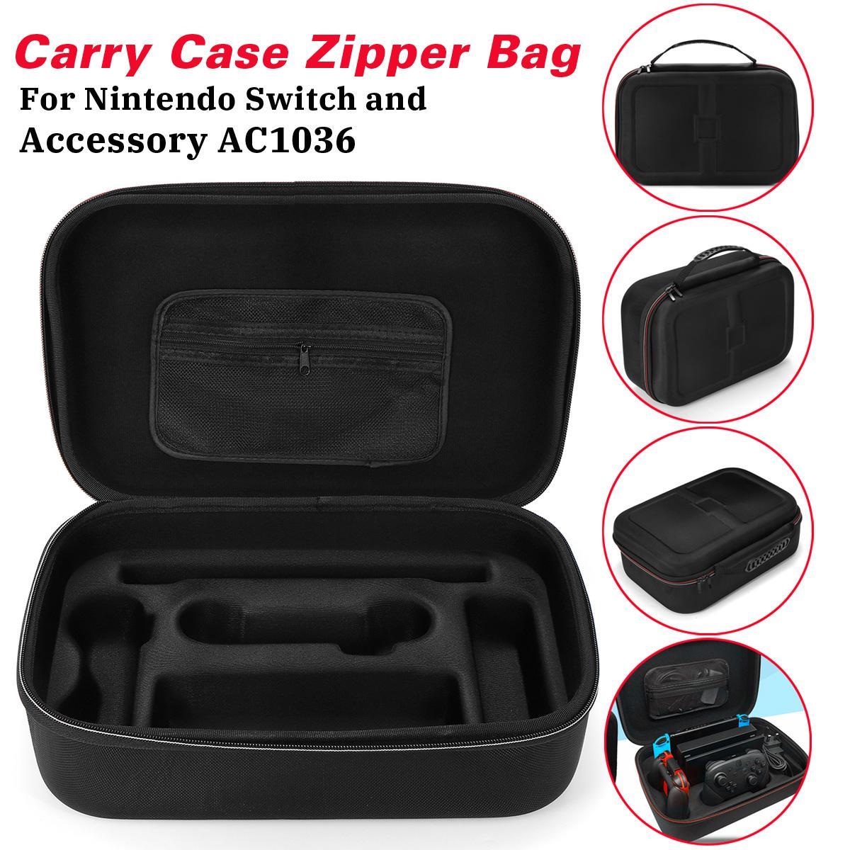 EVA Shockproof Hard Protective Carry Case Waterproof Zipper Bag For Nintendo Switch Game Console