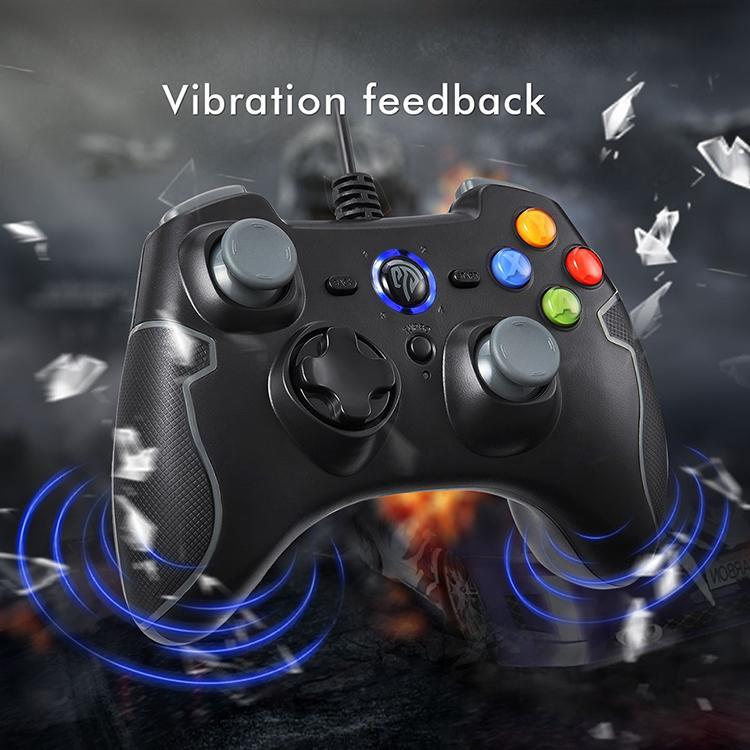 EasySMX ESM-9100 Wired Gamepad for PC PS3 Game Console Vibration Turbo Joypad Game Controller Joystick for Android TV Box
