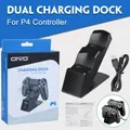 Dual Charging Station Charger Dock for Sony Playstation 4 PS4 SLIM PRO Gamepad Controller