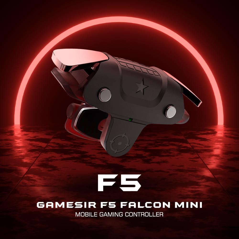 GameSir F5 Falcon mini Mobile Gaming Controller Shooting Gamepad Support Recording Fire Rate for iOS Android FPS Games PUBG Mobile