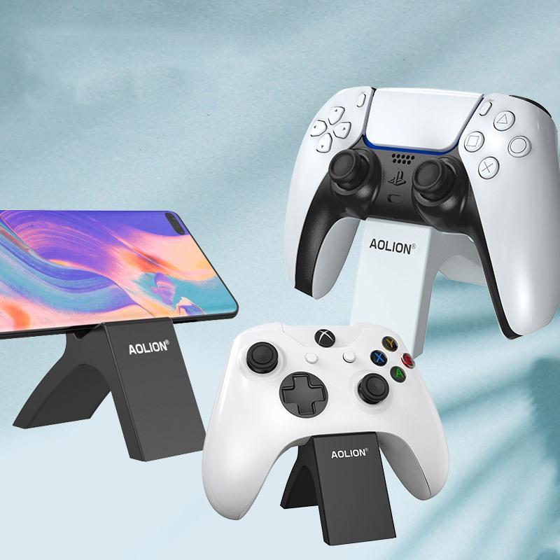 AOLION Game Controller Stand Holder Dock Desk Bracket for XBOX Series Gamepad Mobile Phone PS5 for Nintendo Switch Pro Gamepad