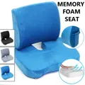 Memory Foam Seat Cushion Lumbar Back Support Orthopedic Car Office Pain Relief Pad