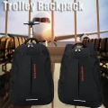 Travel Bag 18 inch Rolling Shoulders Backpack Trolley Luggage Suitcase Large Capacity Cabin Suitcases Business Laptop Bag