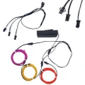 7 Types EL Wire Accessories USB Inverter Splitter Cable Driver Female Connector