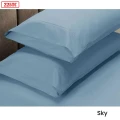 Apartmento 225TC Fitted Sheet Set King Sky plus 2 Pillowcases