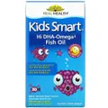 Bioglan, Kids Smart, Hi DHA-Omega 3 Fish Oil, Great Tasting Fruit Flavour, 30 Chewable Burstlets