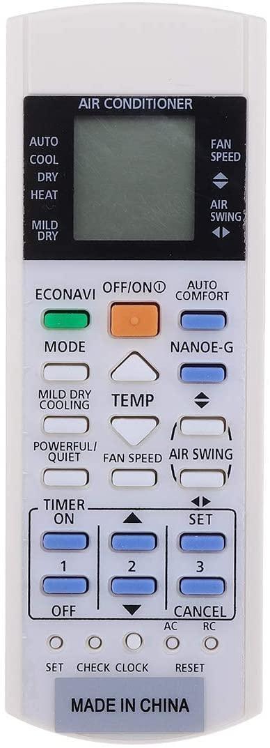Panasonic Compatible Air Conditioner Remote ECONAVI Inverter NANOE-G for A75C3300 A75C3706 A75C3208 A75C3708