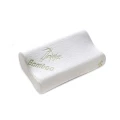Pack Hotel Quality Pillow Ultra Plush Soft Superior Flexi Contour Bamboo Home Bed Pillow - White