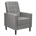 Giantex Recliner Chair Modern Accent Arm Chair Single Recliner Sofa Home Office,Grey