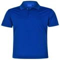PS75 Sz 5XL ICON Polyester Mens Polo Shirt Royal Blue
