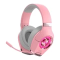 Edifier GX Hi-Res Gaming Headset with Hi-Res, Dual Noise Cancelling Microphone, Multi-Mode, 3.5mm AUX, USB 3.0, USB-C Connection - Pink GX-PINK