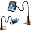 360o Rotate Tablet Stand Holder Lazy Bed Desk Mount Mobile Phone Clamp Universal