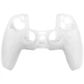 Silicone Cover Compatible For PS5 Controller Case Skin - Clear White Ultra Grip