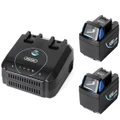 2 x Battery & Charger Pack Pacvac Superpro, Velo