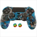 PS4 Controller Soft Silicone Protective Cover Light Blue Pirate