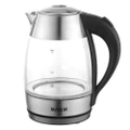 Kitchenpro M2GK17 Maxim 1.7L Glass Kettle 2200W Hot Water Boiler Tea/Coffee