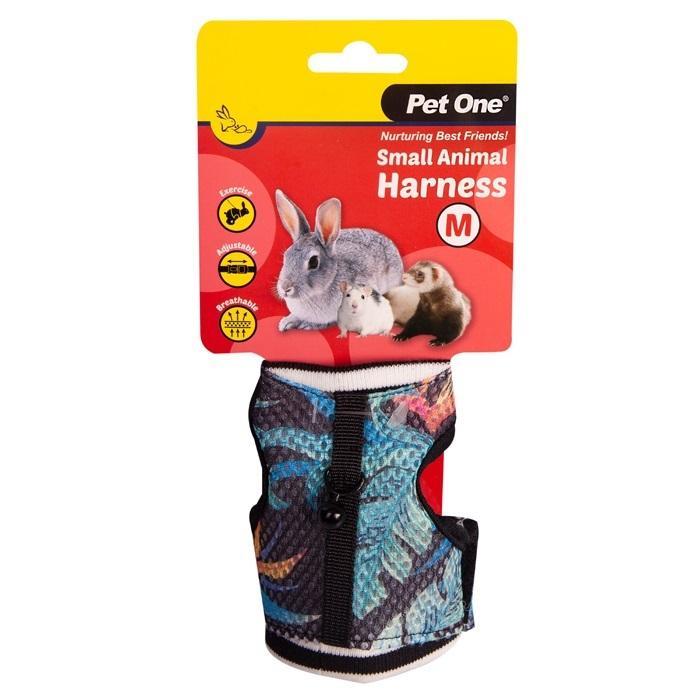 Vest Harness Medium with Leash for Small Animals by Pet One