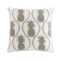 Tommy Bahama 50x50cm Pineapple Resort Cushion Square Pillow White/Palm Green