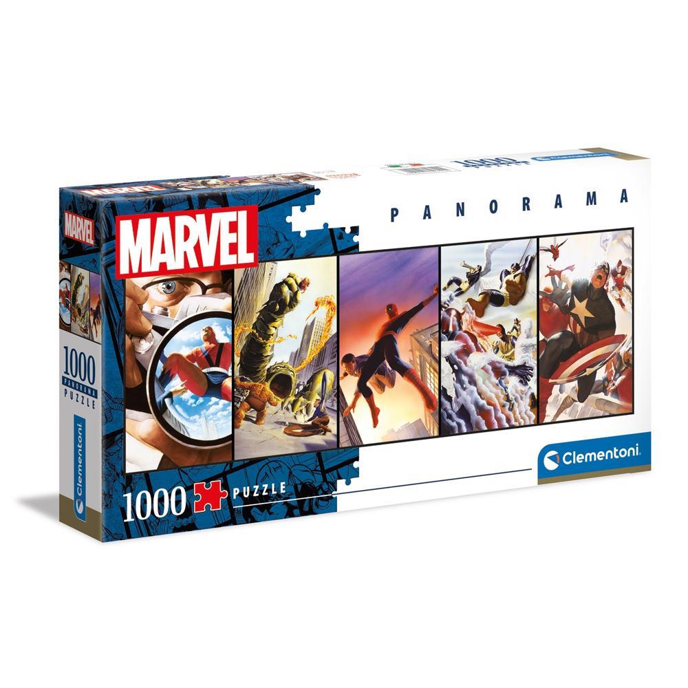 1000pc Clementoni High Quality Collection Panorama Marvel Jigsaw Puzzle Pieces