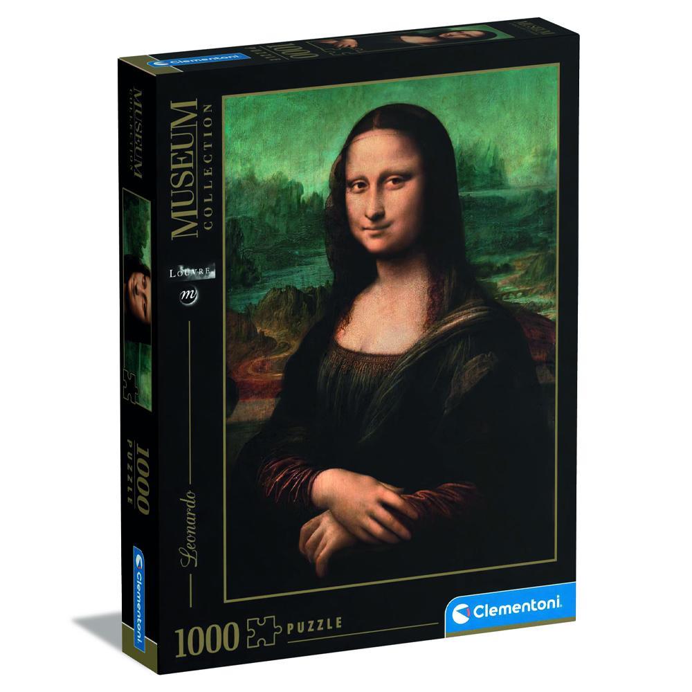 1000pc Clementoni Museum Collection Leonardo Mona Lisa Art Jigsaw Puzzle Pieces
