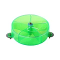 Bird Parrot Foraging System Creative Rotate Training Toy Food Feeder Food Box