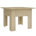 Coffee Table Sonoma Oak 55x55x42 cm Engineered Wood vidaXL