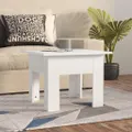Coffee Table High Gloss White 55x55x42 cm Engineered Wood vidaXL