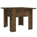 Coffee Table Smoked Oak 55x55x42 cm Engineered Wood vidaXL