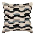 J. Elliot Frankie Square Cotton Cushion 50cm Home Lounge Decorative Pillow Grey