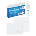 1200 x SELF SEAL ENVELOPES 162x114mm C6 Windowless Design White Plain Face Postal Squares Letter Post Postage Fits A4/A5 Sheets Folded Press Seal