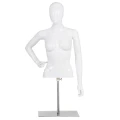 Costway Female Mannequin Half Model Dressmaker Clothes Display Torso Tailor
